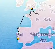 8 Night Lisbon to London cruise
