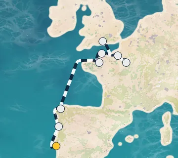 8 Night Lisbon to London cruise