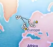 35 Night Helsinki to London cruise