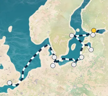 10 Night Helsinki to London cruise