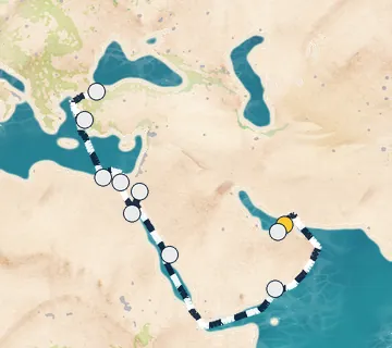 19 Night Dubai to Istanbul cruise