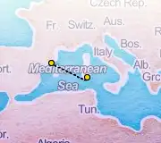 2 Night Barcelona to Cagliari cruise