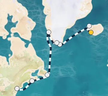 13 Night Reykjavik to New York cruise