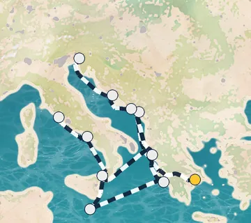 18 Night Athens to Monfalcone cruise