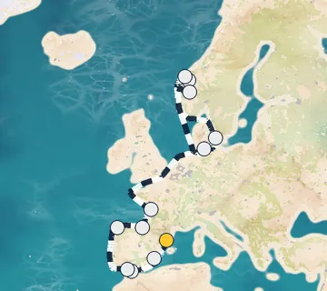 18 Night Barcelona to Copenhagen cruise