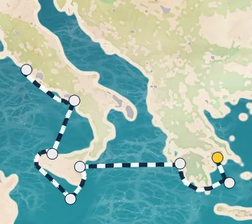 7 Night Athens to Rome cruise