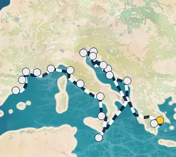 21 Night Athens to Barcelona cruise