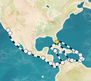 29 Night Miami to Los Angeles cruise