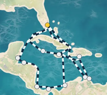 21 Night Miami to Miami cruise