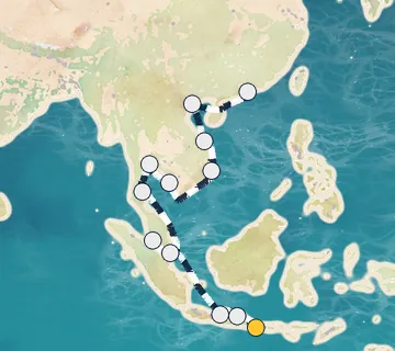 26 Night Bali to Hong Kong cruise