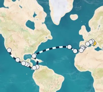 35 Night Rome to Los Angeles cruise