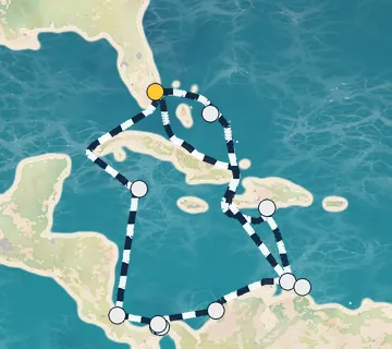 21 Night Ft. Lauderdale to Ft. Lauderdale cruise