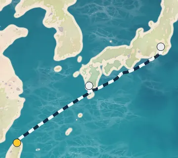 4 Night Taipei to Tokyo cruise