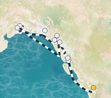 14 Night Vancouver to Vancouver cruise