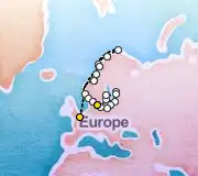 26 Night London to Copenhagen cruise