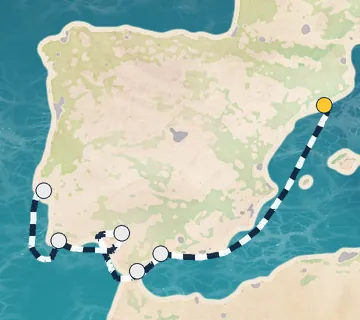 7 Night Barcelona to Lisbon cruise