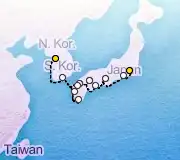 12 Night Tokyo to Seoul cruise