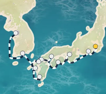 12 Night Tokyo to Seoul cruise