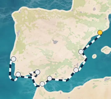 9 Night Barcelona to Lisbon cruise