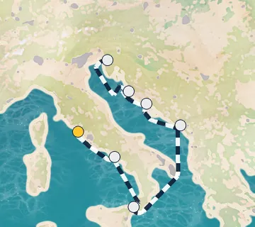 7 Night Rome to Trieste cruise