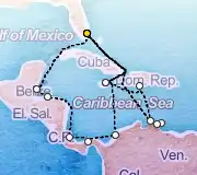 21 Night Miami to Miami cruise