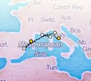 7 Night Rome to Barcelona cruise