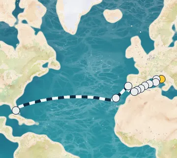 21 Night Rome to Miami cruise