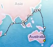 74 Night Sydney to Rome cruise