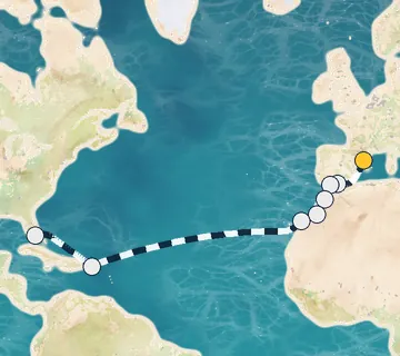 16 Night Barcelona to Miami cruise
