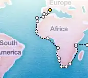 64 Night Barcelona to Tokyo cruise