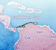 7 Night Cartagena to Cartagena cruise