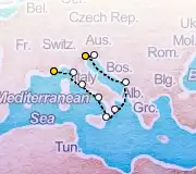 10 Night Nice to Venice cruise