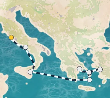 7 Night Rome to Athens cruise