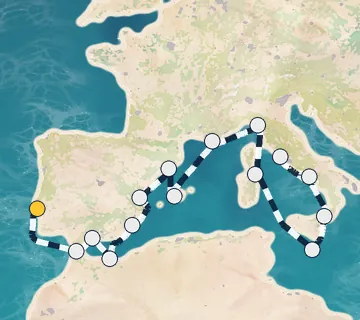 19 Night Lisbon to Rome cruise