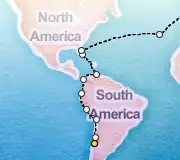 33 Night San Antonio to London cruise