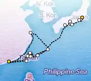 24 Night Hong Kong to Tokyo cruise