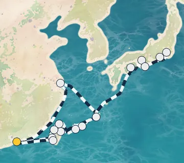 24 Night Hong Kong to Tokyo cruise