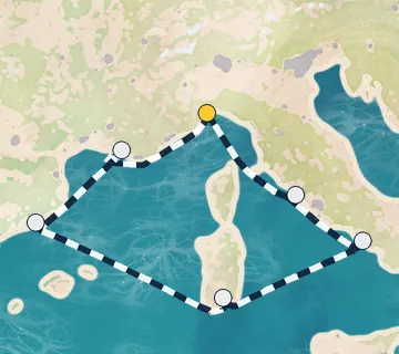 7 Night Savona to Savona cruise
