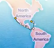 16 Night San Diego to Ft. Lauderdale cruise