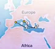 9 Night Barcelona to Rome cruise