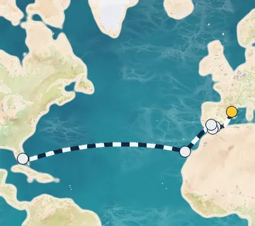 15 Night Barcelona to Ft. Lauderdale cruise
