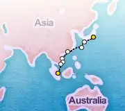 14 Night Tokyo to Singapore cruise