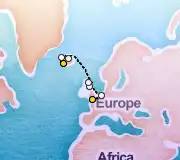 10 Night Portsmouth to Reykjavik cruise