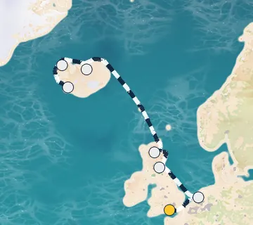 10 Night Portsmouth to Reykjavik cruise