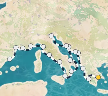 21 Night Athens to Barcelona cruise