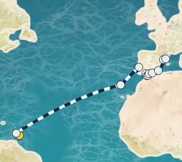 21 Night Bridgetown to Barcelona cruise