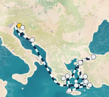 21 Night Trieste to Athens cruise