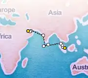 18 Night Singapore to Doha cruise