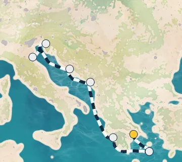 7 Night Athens to Ravenna cruise
