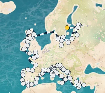 80 Night Stockholm to Athens cruise
